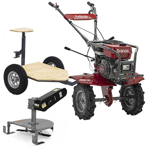 Motocultivador Gasolina 7,5hp Roçadeira Frontal e BigaTb7