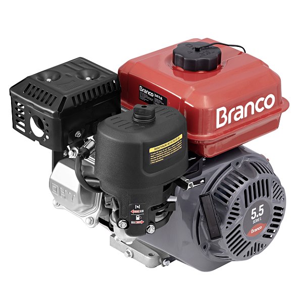 Motor Estacionário a Gasolina Branco B4T5.5L 5,5hp 163cc Bl5