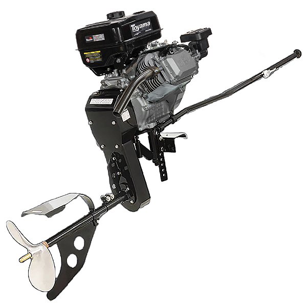 Rabeta Curta Tailandesa Kawashima com Motor de Popa Toyama – TE180JET-HS-XP a Gasolina 18HP 4600rpm Kt1
