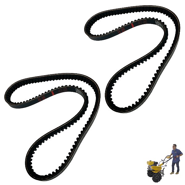 Correia de Transmissão Buffalo 86.4cm para Motocultivador 8384 ( Par ) Z50