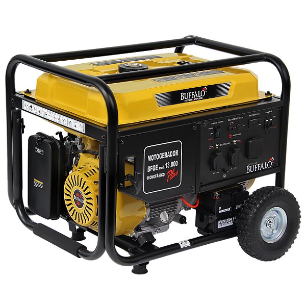 Gerador Buffalo Bfg 13000 Plus 13kWA 20hp 115/220v gas. Gb6