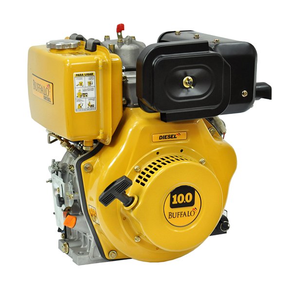 Motor Estacionário a Diesel Buffalo Bfd 10.0 10hp 418cc Eixo Horizontal 1pol 71005 B10s