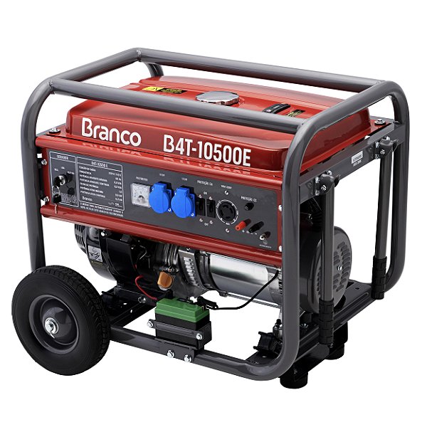 Gerador de Energia Gas. Branco B4T10500E 110 220v Mono Gb8