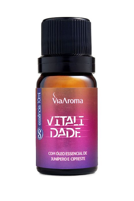 Essência [Aromatizador Elétrico] Vitalidade [Linha Sensações] - 10ml Via Aroma