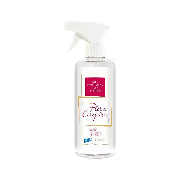 Água perfumada para tecidos [Flor de Cerejeira] 500ml Pura Magia