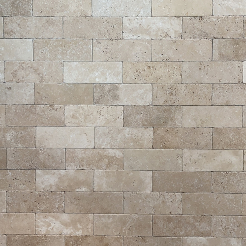 Tijolinho Travertino Bege Bahia 7x23cm - M²