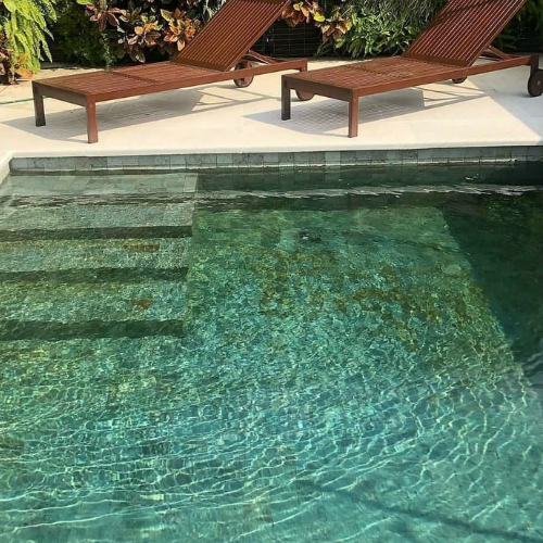 Borda Cimenticia Atérmica Beiral com Duplo Boleado 100x28cm - Peça