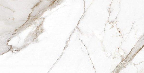 Porcelanato Polido Gran Calacata Premium Lux P60541 62x120cm Embramaco - M²
