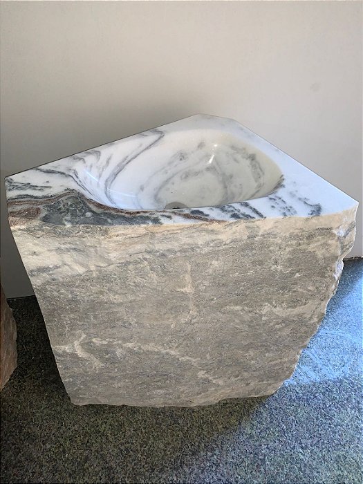 Pia de Piso Bianco Clássico 70x40x90