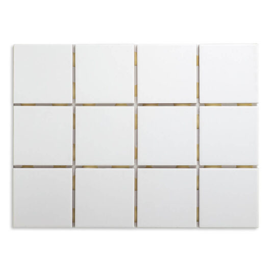 White - Pastilha Cerâmica 10 x 10cm - M²