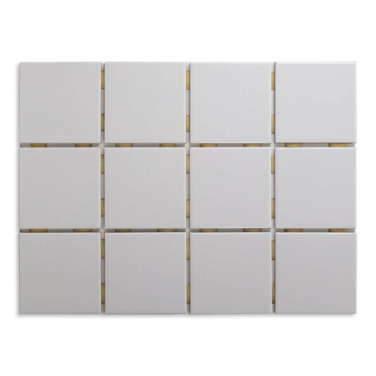 Pastilha Cerâmica - Ceniza 10 x 10cm  para Área Interna - M²