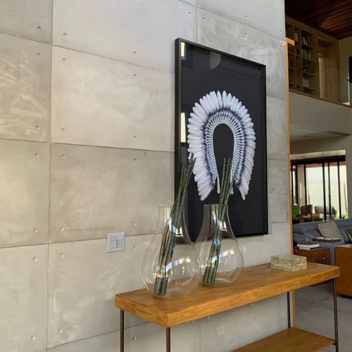 Revestimento 3D de Cimento Placa Industrial 100x45cm M²