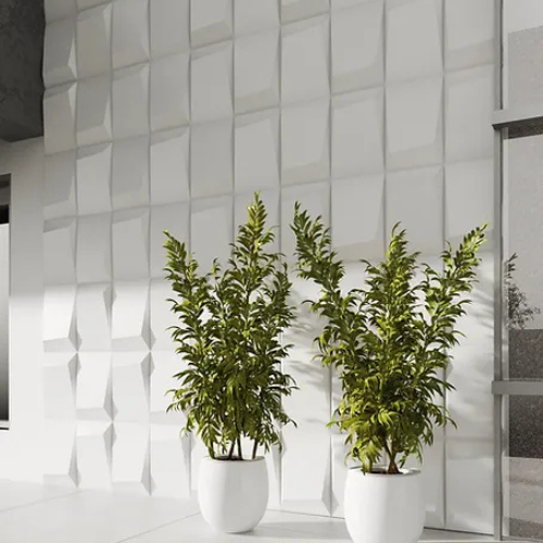 Revestimento 3D de Cimento Cinza Block - M²