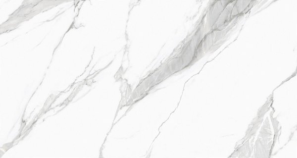 Piso Cerâmico Calacata Royale Polido 62x119cm - M²