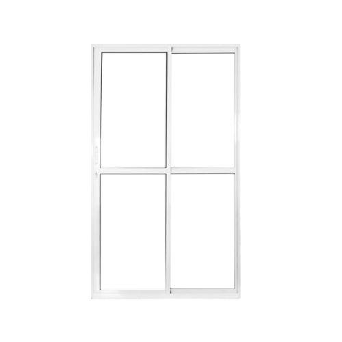 Porta Sacada Duas Folhas De Aluminio Branco 210 x 120 cm - Linha Quality