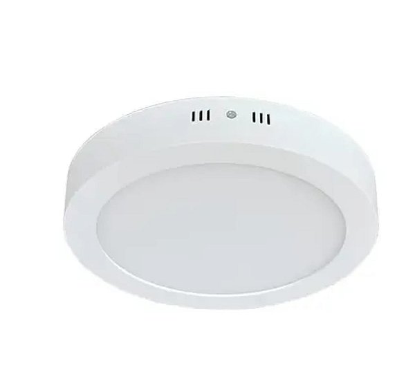 Kit 5 Paineis Led Sobrepor Redondo 18w 4000k