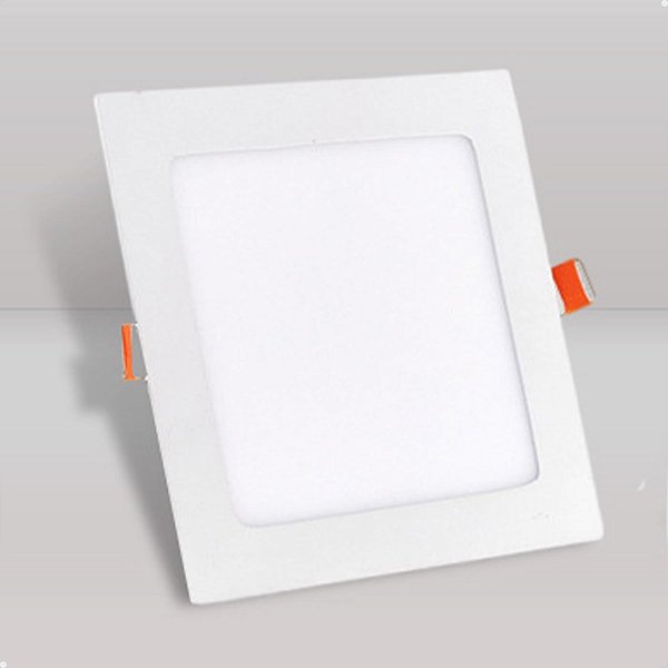 Painel de Embutir Quadrado 18w 4000k