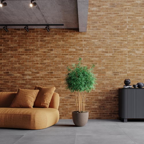 Porcelanato Rustico Gran Casteloa Rosso 60504 62x122cm Embramaco - M²