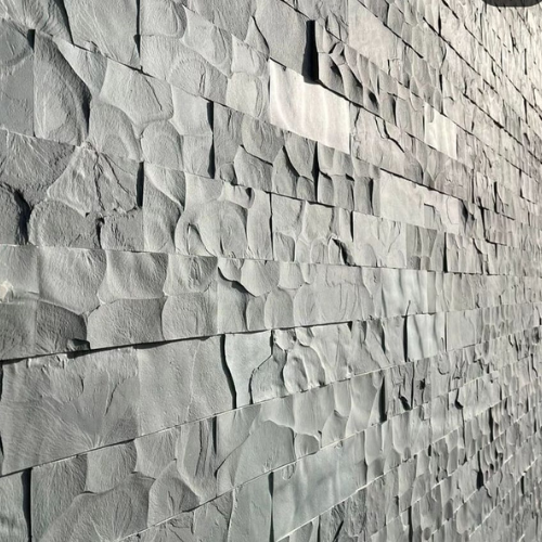 Rock Face Ardósia Cinza 10x30cm