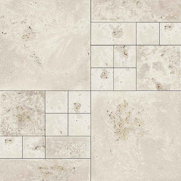 Revestimento Mosaico Etrúria Fendi de cimento - M²