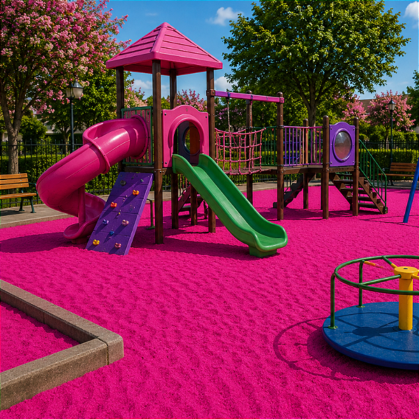 Areia Rosa para Decoração 25kg