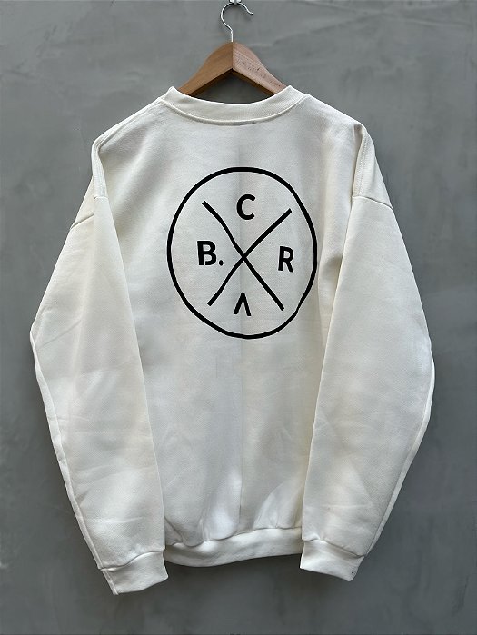 Blusa de Moletom Streetwear Off White