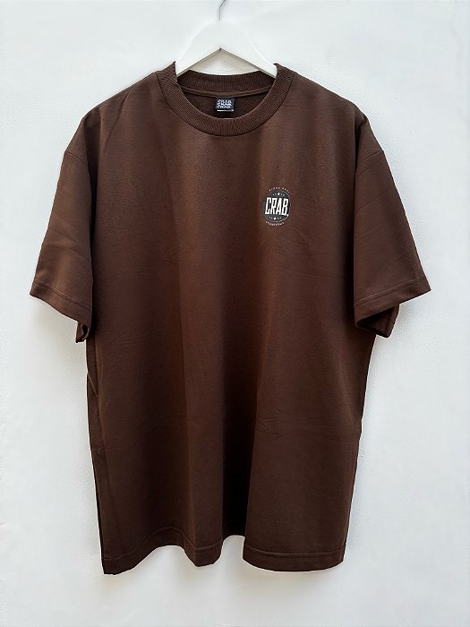 Camiseta Oversized Marrom
