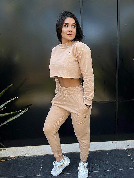 Conjunto Moletinho Marrom