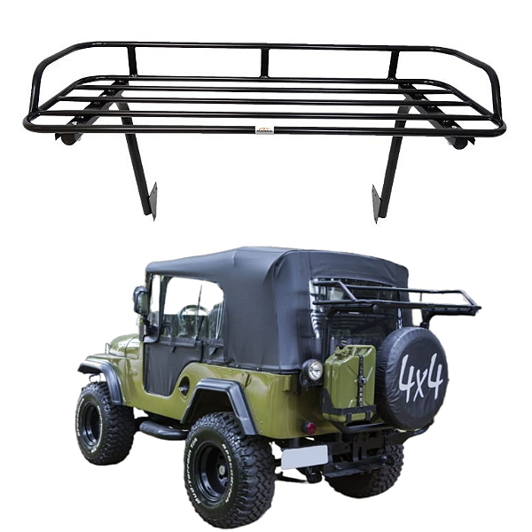 BAGAGEIRO TRASEIRO JEEP WILLYS / FORD CJ5