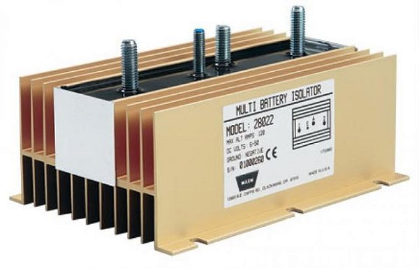 ISOLADOR DE BATERIA DUAL 120AM WARN