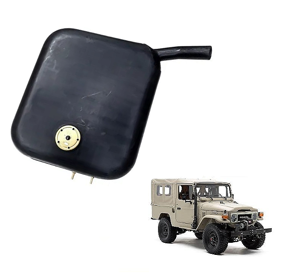 TANQUE COMBUSTIVEL PLASTICO PARA TOYOTA BANDEIRANTE 1970 A 92 C/ BÓIA