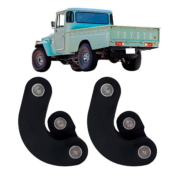 Jumelo Confort Toyota Bandeirante Cabine Simples, Dupla e Jipe 9cm