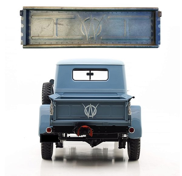 Tampa Traseira da Caçamba Pick-up Willys Overland - Bicudinha com Logo