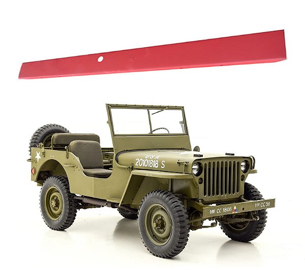 PARACHOQUE DIANTEIRO MODELO ORIGINAL JEEP GPW MB