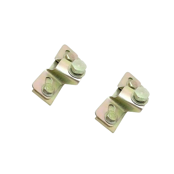 Suporte Fixação Do Quadro De Parabrisa Jeep Willys CJ3B 53 / 54 CJ3B kit Completo Cavalete Fixação