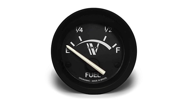 Indicador de Nível de Combustível 52mm Elétrico Jeep Willys