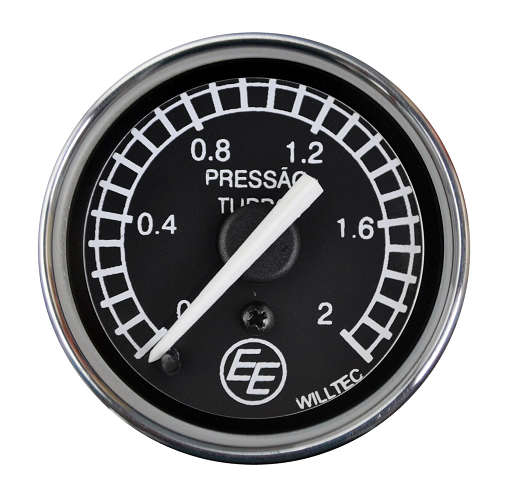 Manômetro Mecânico Pressão de Turbo 0-2kgf/cm² Engesa