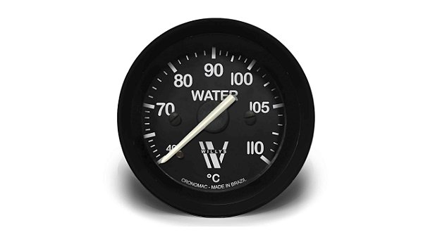 Termômetro Mecânico 52mm Água 2 metros WILLYS