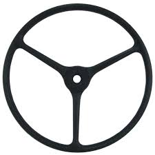 Volante De Direção De 03 Raios Jeep Willys / Rural / F75 Ford Willys
