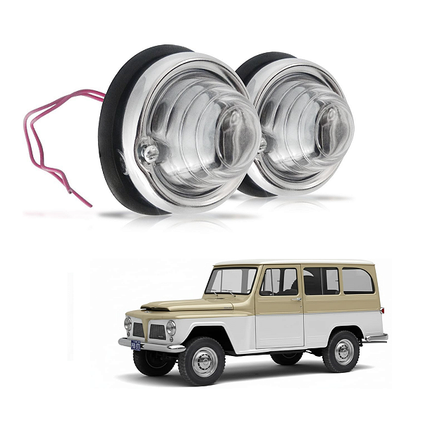 LANTERNA DIANTEIRA RURAL WILLYS / FORD