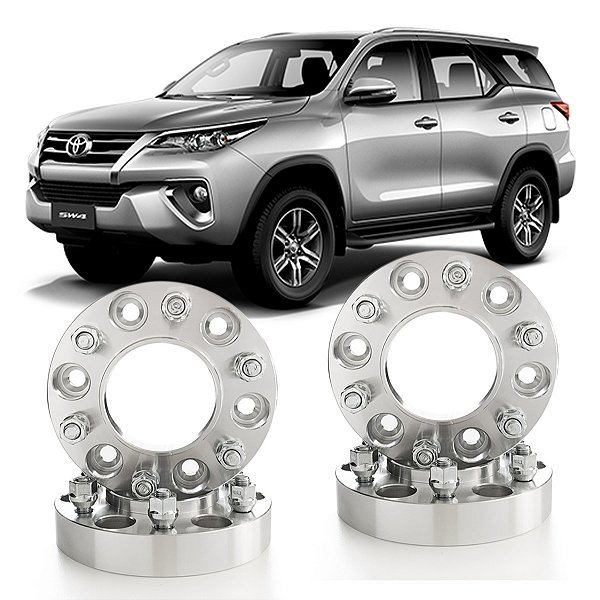 Jogo 4 Alargador Espaçador de Rodas 32mm Avm Toyota SW4 2006 a 2023