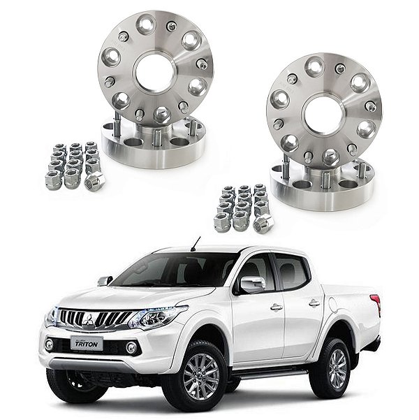 Espaçador Alargador de Rodas 32mm Avm Mitsubishi L200 Triton 2017/2020
