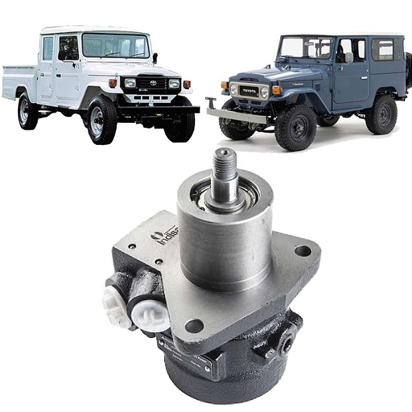 BOMBA DE DIREÇÃO HIDRÁULICA TOYOTA BANDEIRANTE MOTOR MB F1000 / F4000