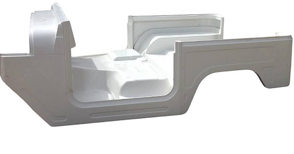 CARROCERIA CAIXOTE EM FIBRA TOYOTA BANDEIRANTE