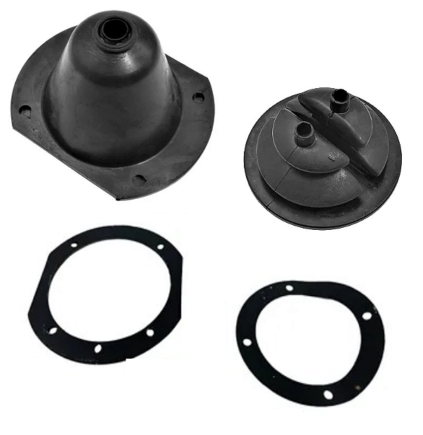 Kit Guarda Pó Do Cambio E Reduzida Jeep Ford Willys F75 Com Aro