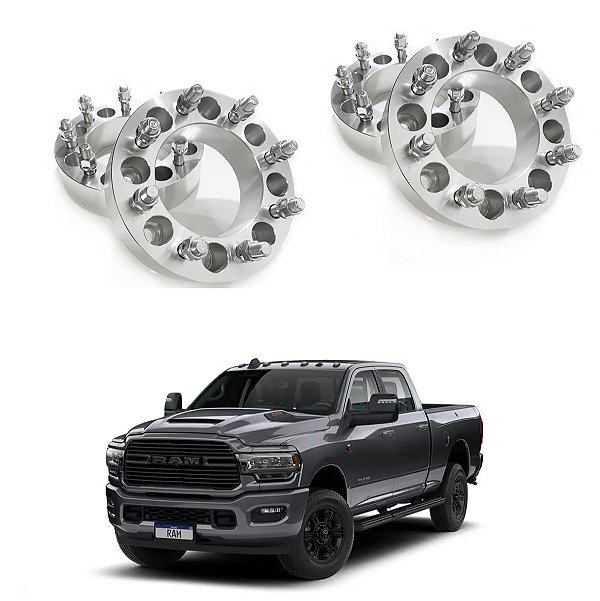 ESPACADOR ALARGADOR DE RODA AVM DODGE RAM 3500 51,50MM JOGO 4PÇ