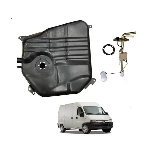 Tanque Combustível Plástic Pegeout Boxer Mecânica+boia
