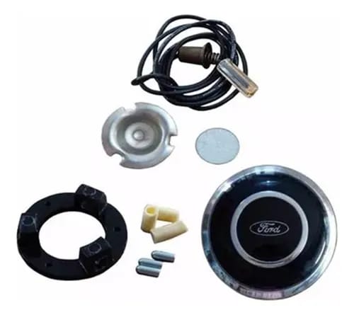 Tampa (botão) Buzina Jeep Ford Com Reparo Suporte Jeep CJ5/ F75/ Rural