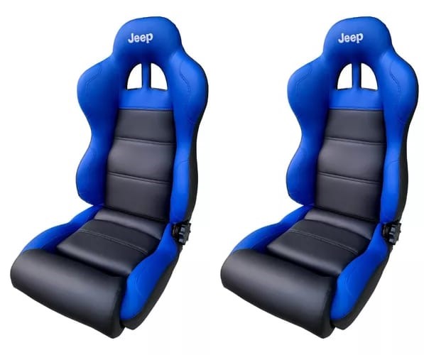 BANCO CONCHA RECLINÁVEL PARA JEEP WILLYS/FORD CJ2A/CJ3A/CJ3B/CJ5 CR047