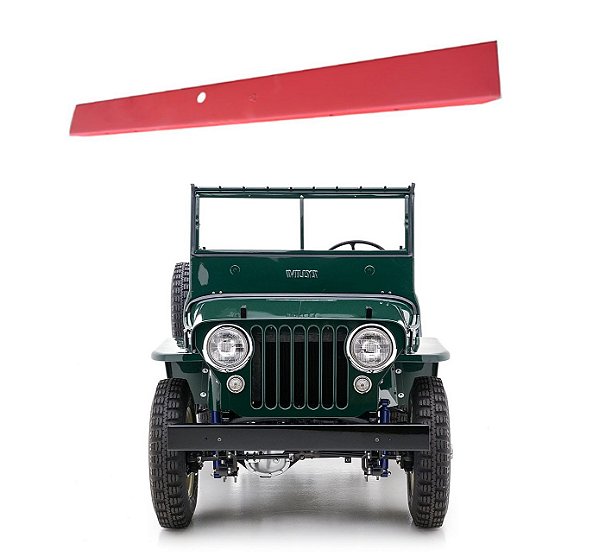 PARACHOQUE DIANTEIRO MODELO ORIGINAL JEEP WILLYS CJ3